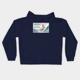 Retro Surf - Hawaii Kids Hoodie